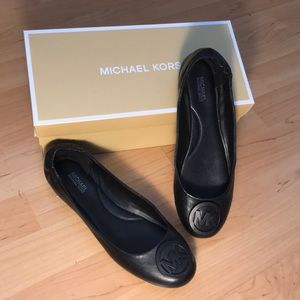 Michael Kors Black Flats